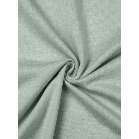 Womens Fringe Hem Short Sleeve Round Neck T Shirt Oversized Tee Top - Picture 5 of 6